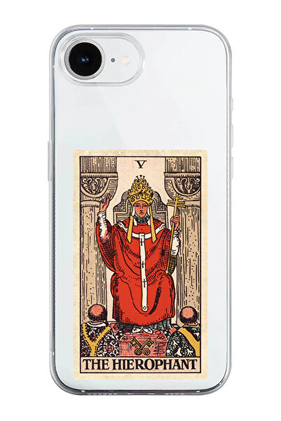 shoptocase جراب هاتف من السيليكون الشفاف بنمط التاروت الهيروفانتي متوافق مع ه...