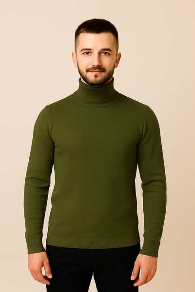 ANATOLIATEKSTILE 🧶 Maletă bărbătească slim fit din tricot fin – elegantă, călduroasă și confortabilă Set 4 bucati