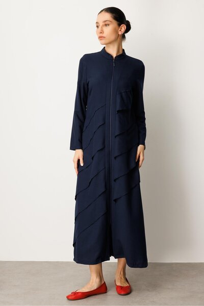 Micca Volan İpekçe Kap Ferace-Laci