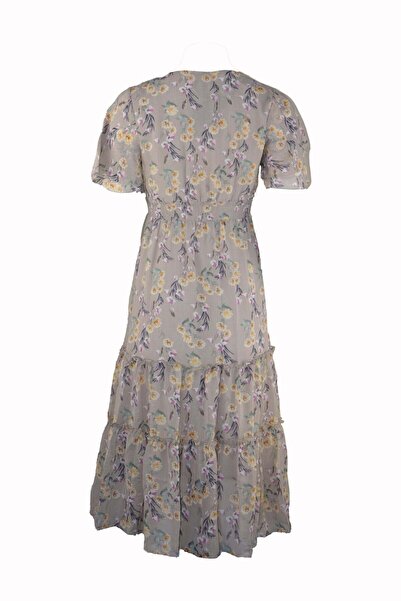 ONLY Moira Maxi Beige Dress - XS, Beige, 100% polyester