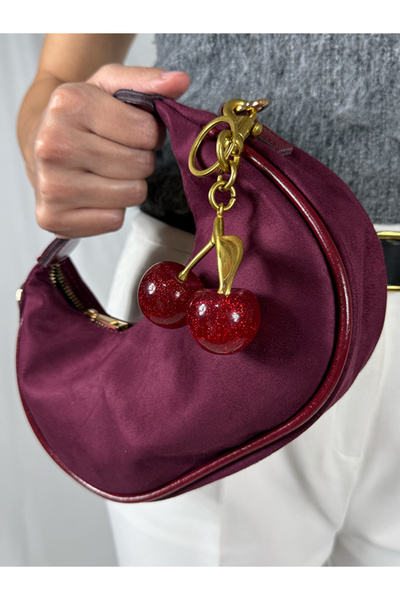 Duya Bags حقيبة صغيرة معلقة من شيري تشارم مع هدية