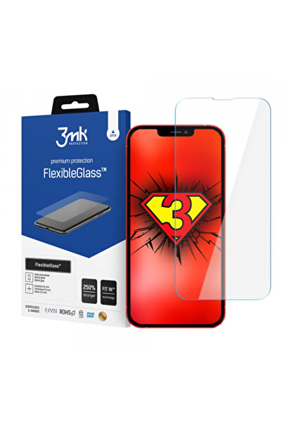 Apple 3MK FlexibleGlass протектор за екран за iPhone 16e / 14 / 13 Pro / 13, ...
