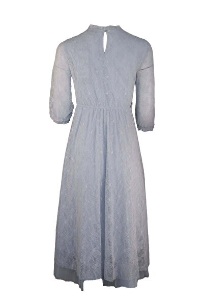 ONLY Rex Lace Light Blue Dress - XS, Light Blue
