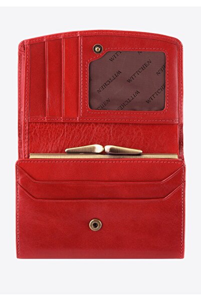Wittchen Women's medium-sized genuine leather wallet with a registration card holder