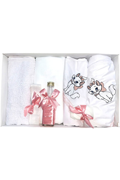 Inovius 7-piece Christening Suit with printed text Aristocrat Cat Large WHITE...