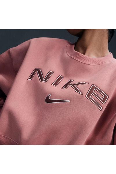 Nike Phoenix fleece oos logo crew women's sweatshirt