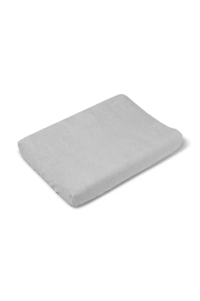 OEM Husă de protecție gri pentru saltea de înfășat – bumbac creț, elastic pe ...