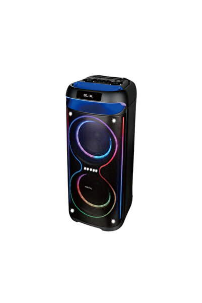 Genel Markalar HP-100 2X10'' 2X25CM KABLOSUZ 1 EL MİKROFON BLUETOOTH ŞARJLI M...