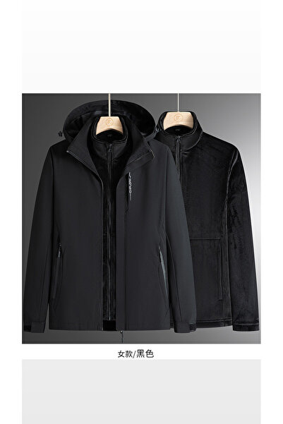 MODAZENGEL 3N1 Seasonal Coat with Detachable Fleece Inside