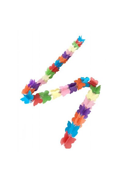 Hayaller Dükkanı Ornamental Hanging Butterfly Mod 1.6Mt Mixed Colors Pk:1-