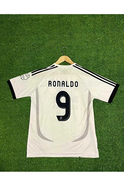 SPECİAL ARENA Real Madrid 2006/07 Yeni Sezon Ronaldo Nazario Forması Beyaz