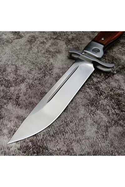 ERIKMAN STORE Russian Collectible Folding Knife 25 cm Manual Opening EMS-0103 with Sheath
