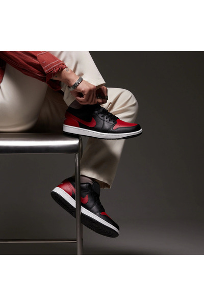 Nike حذاء جوردان 1 لو بريد تويست للرجال - 553558-067 -