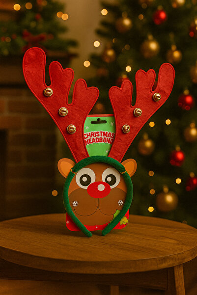 OEM Christmas headband, reindeer antlers with bells, For children and adults, The ideal gift