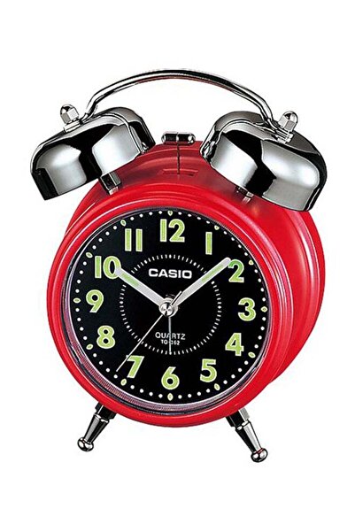 Casio Analog Table Alarm Clock TQ-362-4ADF Red/Black/Silver