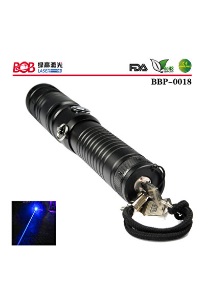 BOB Blue Burning Laser Torch 1000 mw with Safe Key (BBP-0018)