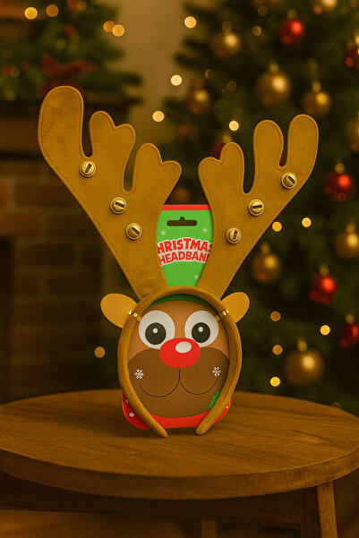 OEM Christmas headband, reindeer antlers with bells, For children and adults, The ideal gift