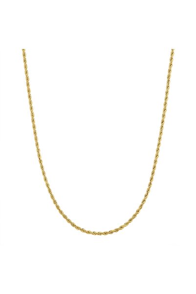 True Rebels Edelstahlhalskette Kette Edelstahl gelbgold