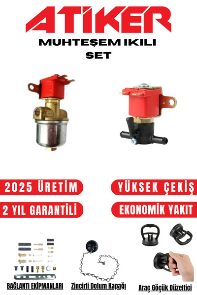 ATİKER GAZ KESİCİ VE BENZİN KESİCİ HEDİYELİ
