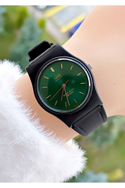 Q&Q 10 Atm Waterproof Women Teen Girls Wrist Watch with Silicone Band