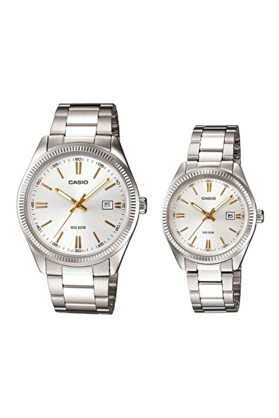 Casio Enticer Water Resistant Analog Watch Set MTP/LTP-1302D-7A2V