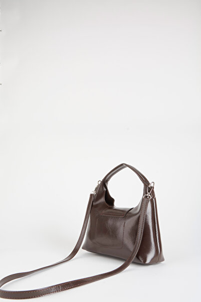 Vivaq Women's Bitter Brown Faux Leather Flip Lock Closure Handbag and Shoulder Bag