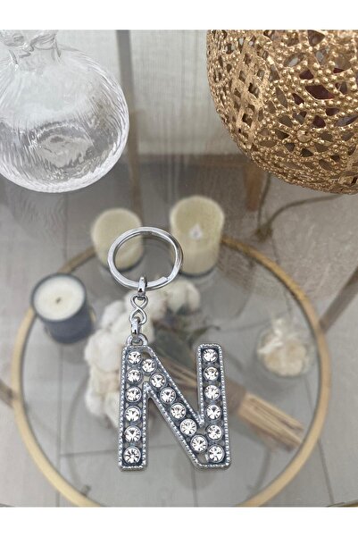 Bellinzona Breloc și amuletă din oțel cu zirconiu N HARF