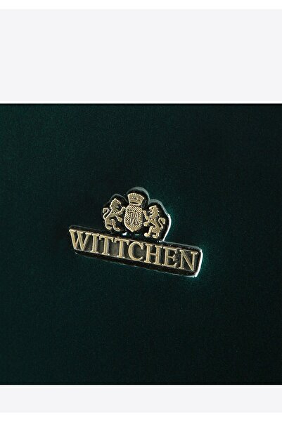 Wittchen Women's Laptop Case 11''/12'' Patent Leather Dark Green Patent Leather