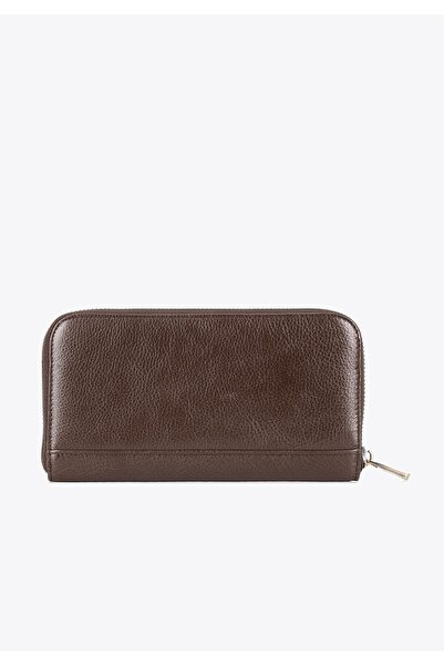 Wittchen Women's Retro Leather Wallet Brown Genuine Leather