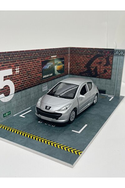 MODEL HEDİYELİK Peugeot 207 Diecast Metal Araba