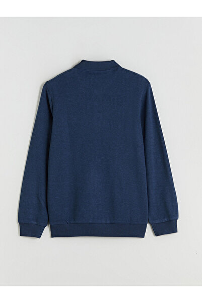 LC Waikiki Ανδρικό φούτερ με μακρυμάνικο λαιμό πόλο