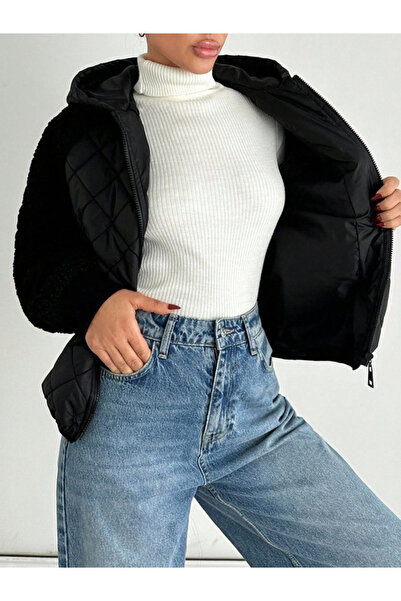 New Girl Jacket with quilted sleeves