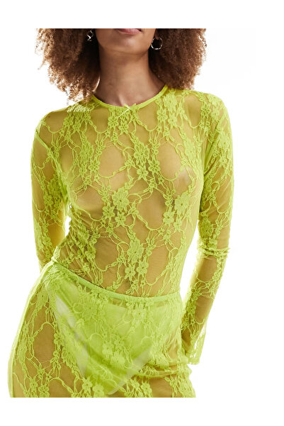 Annorlunda Annorlunda bodysuit, green