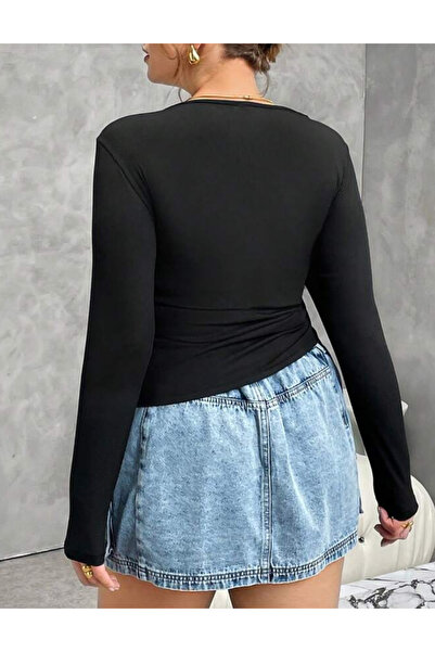 Sheya Shein Curve+ blouse, black