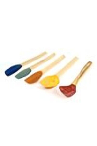 RİVO HOME DECOR Silicone Spatula Set 5 Pieces