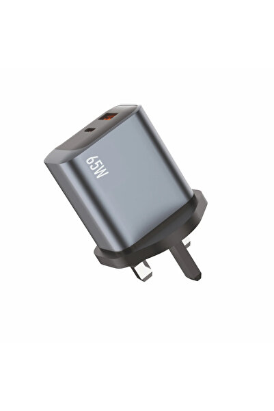 unix International شاحن يونكس UX-244 السريع PD بقوة 65 واط