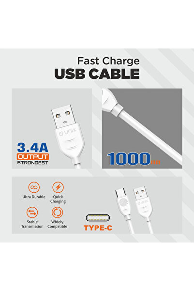 unix International Unix UX-89 – Type-C USB Cable