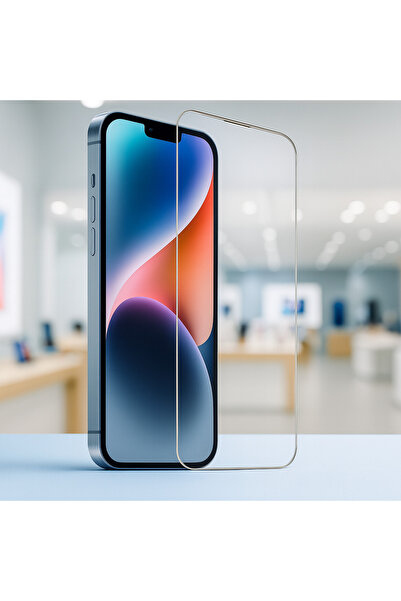 CAMCI Premium İphone 13 Uyumlu 9D Full Hd Tam Ekran Kaplayan Kırılmaz Cam