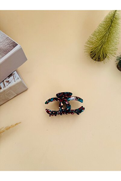 Maral Accessories Çok renkli kemik mandal Toka