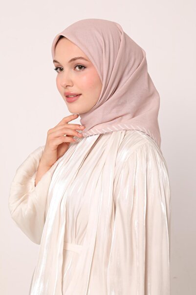 Levidor Powder Striped Cotton Scarf