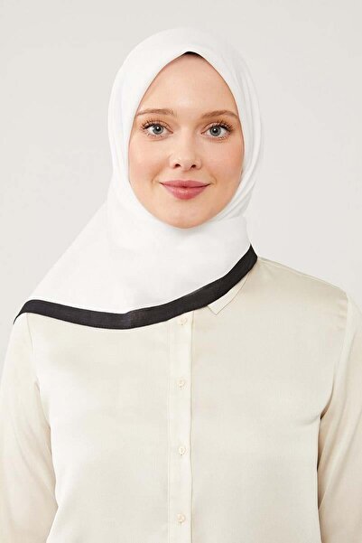 Levidor Λευκό κασκόλ με χρωματική αλλαγή Πράγας