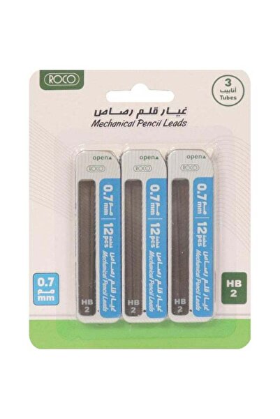 Roco 3 Pack Of Mechanical Pencil Leads 0.7mm