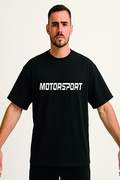 Advantage Motorsport Front and Back Logo Oversized 100% Cotton- Premium Tshirt
