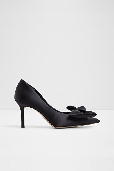 Aldo Kaitia - Women's Black Thin Heeled Slip-On Shoes