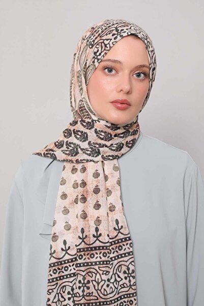Levidor Green Authentic Pattern Cotton Shawl