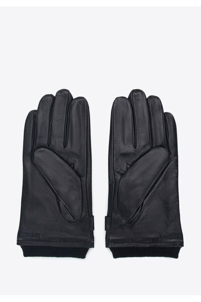 Wittchen Men's Gloves Black Leather
