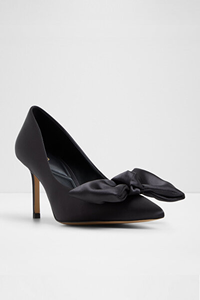 Aldo Kaitia - Women's Black Thin Heeled Slip-On Shoes