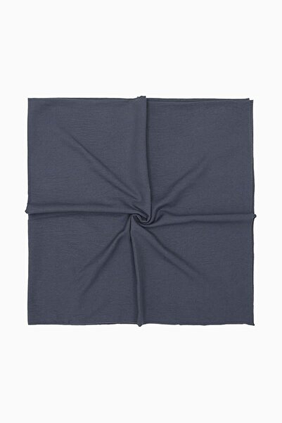 Levidor Темно-синій бавовняний шарф Cazz