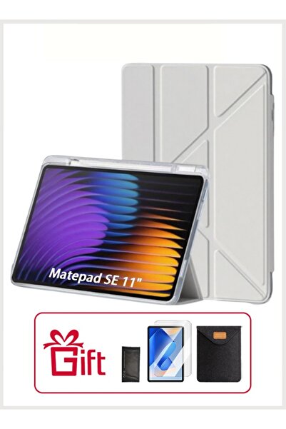 yaqeen HUAWEI Matepad SE 11-Inch Pad Shockproof Y Folding Stand Case With Pen Slot/Smart Wake-Up