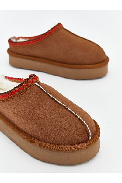 LC Waikiki Lcw Steps Suede Look Girls' Home Shoes